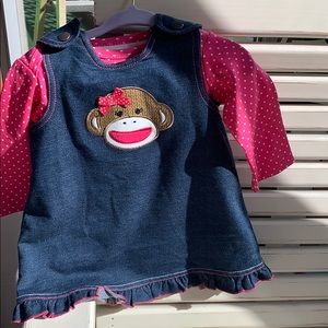 Monkey Jumper and shirt